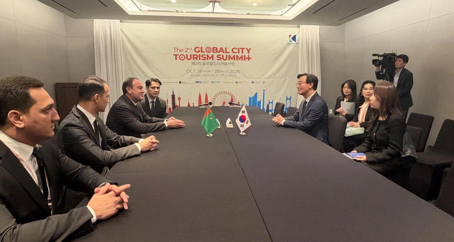 Turkmenistan showcases Ashgabat’s tourism potential at Busan summit