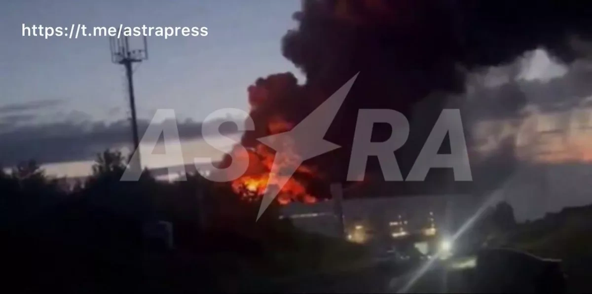Wildberries logistics hub near Russia’s Penza hit in drone attack, catches fire PHOTO / VIDEO