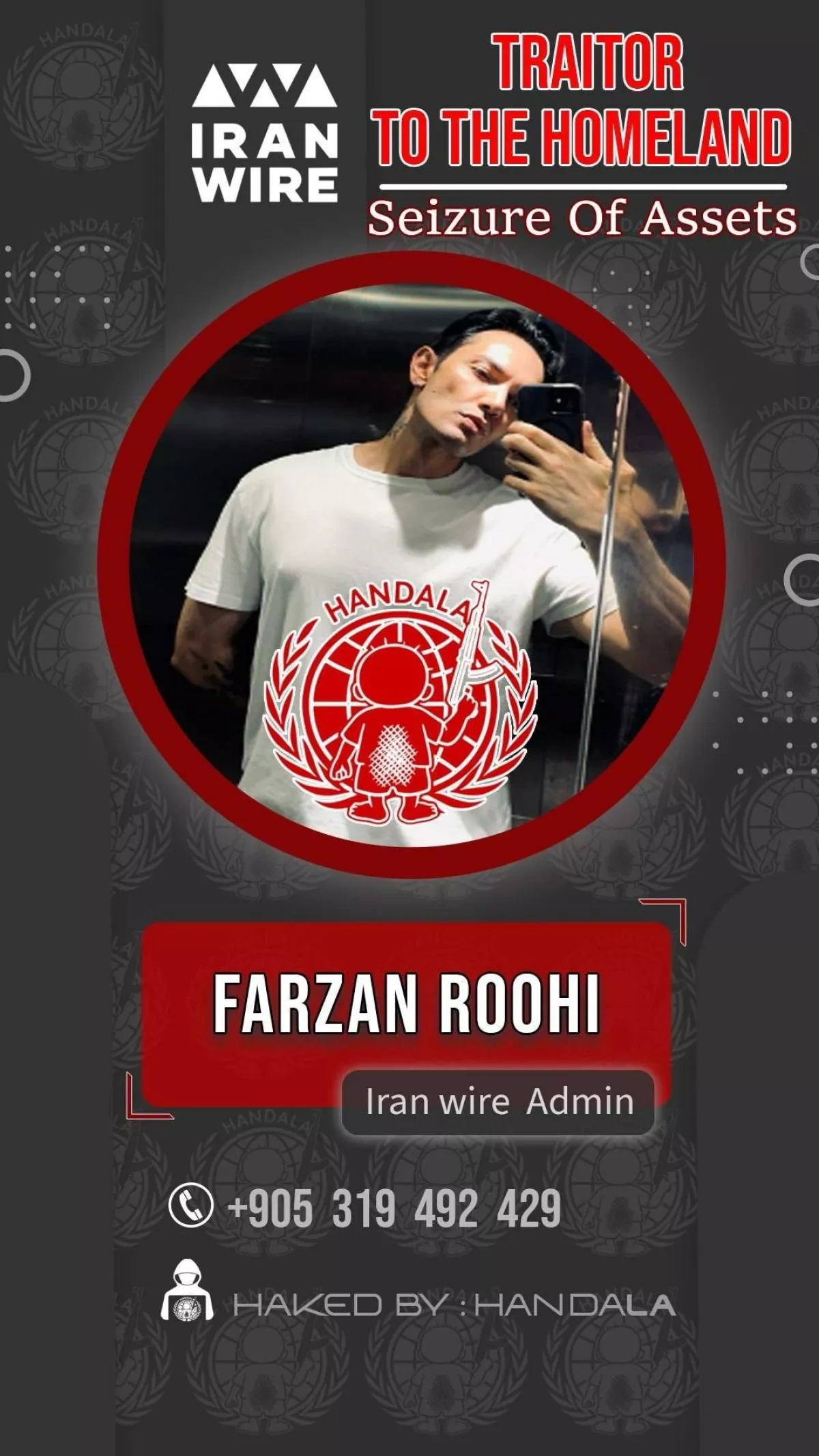 Iranian hackers leak IranWire staff data
 Photo