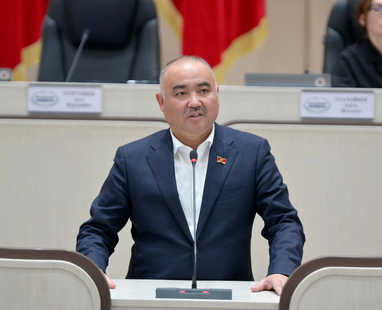 Speaker of Kyrgyzstan’s Parliament announces resignation