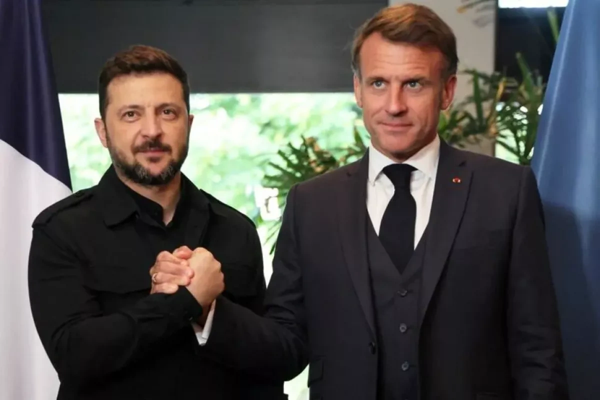 Zelenskyy, Macron discuss frontline situation, military aid in phone call