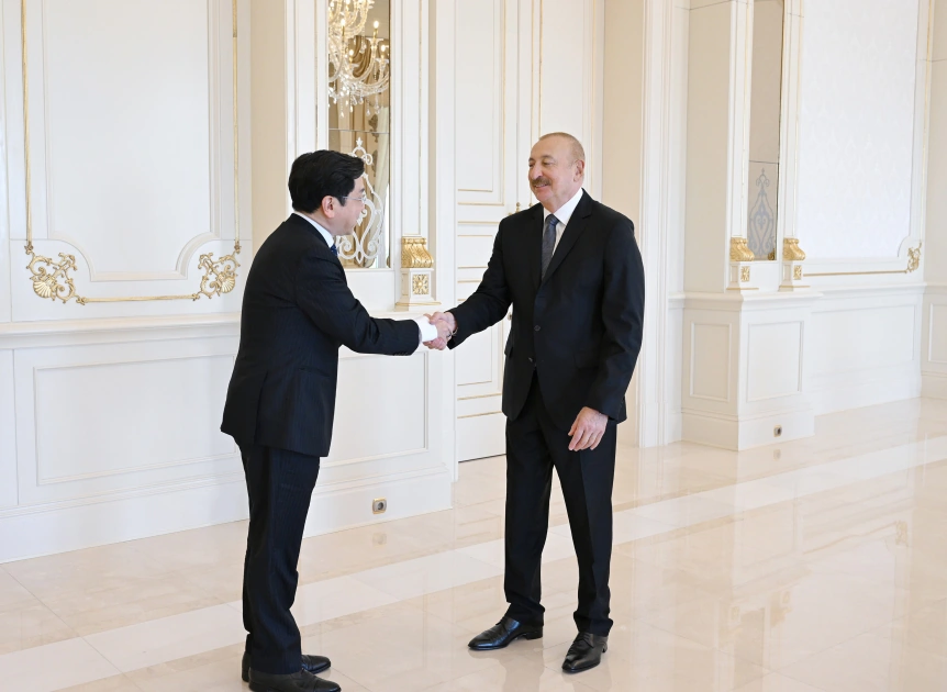 President Ilham Aliyev receives executives from Chinese and Italian companies (PHOTO)