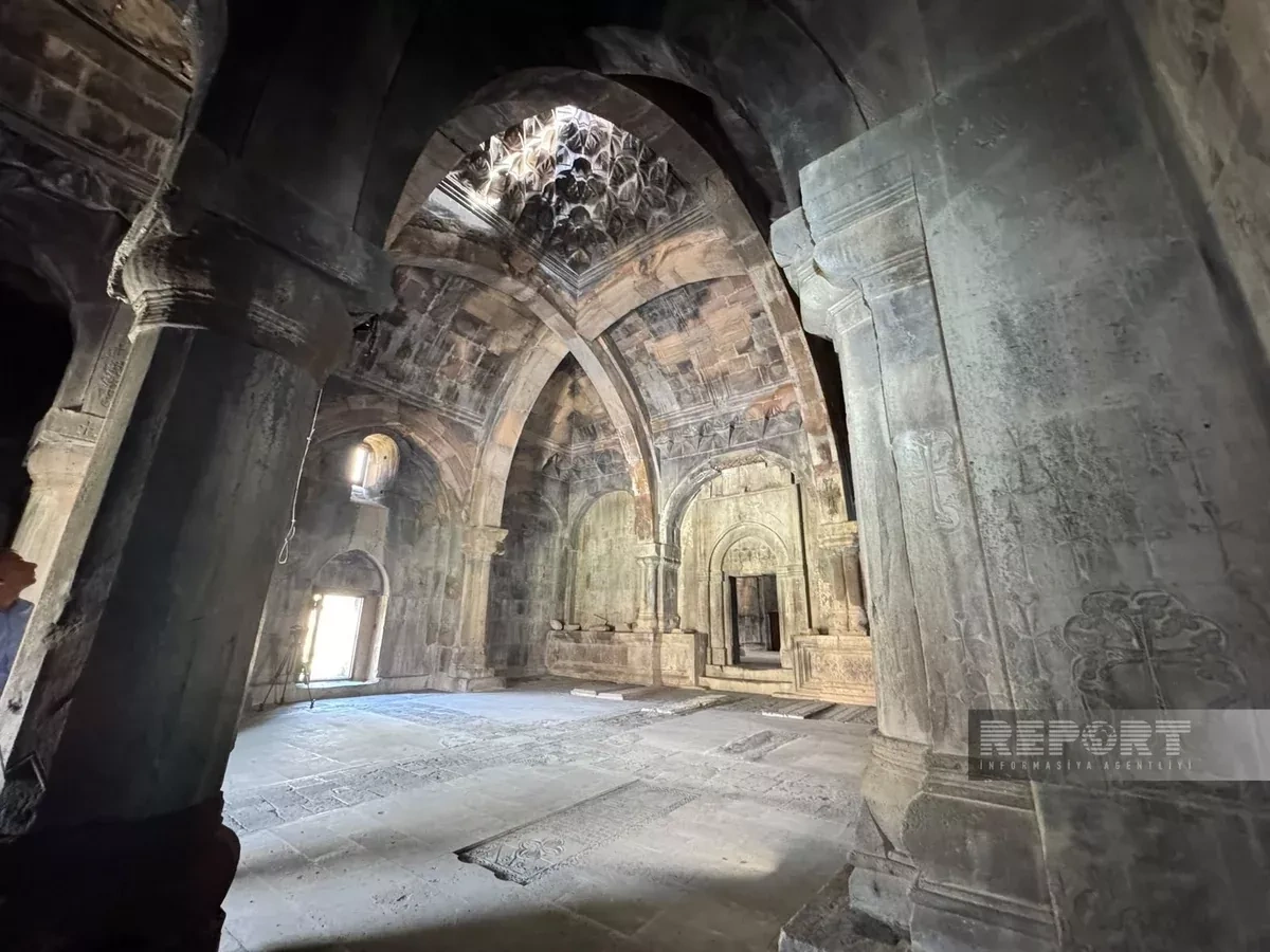 Albanian-Udi Christian community members visit Ganjasar in Azerbaijan PHOTO
