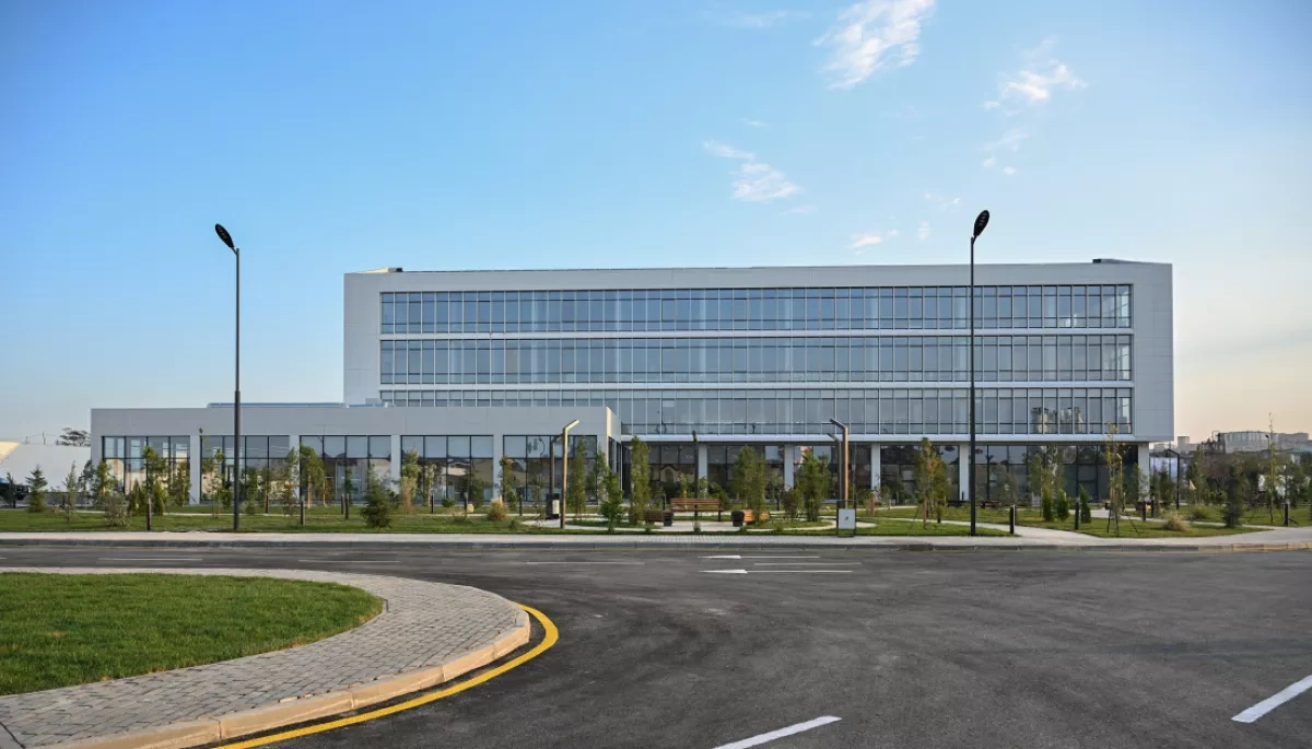Azerbaijani president opens first phase of SABAH.city innovation campus PHOTO