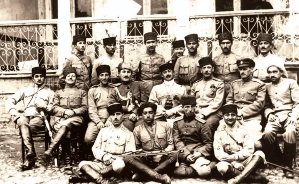 108 years of the Azerbaijani Army Honour. Courage. Victory.