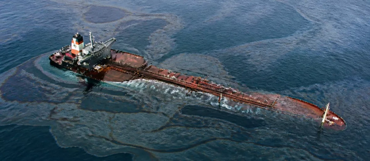 Sanctioned oil tanker sinks further off Oman coast