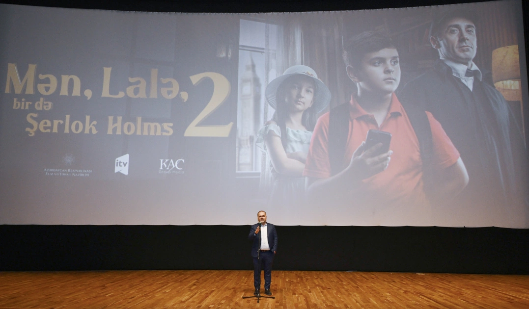 Leyla Aliyeva and Alena Aliyeva attend premier of second season of “Me, Lala and Sherlock Holmes” TV series (PHOTO)
