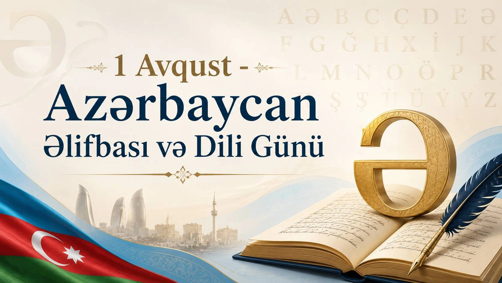 August 1 Marks Azerbaijan Alphabet and Language Day