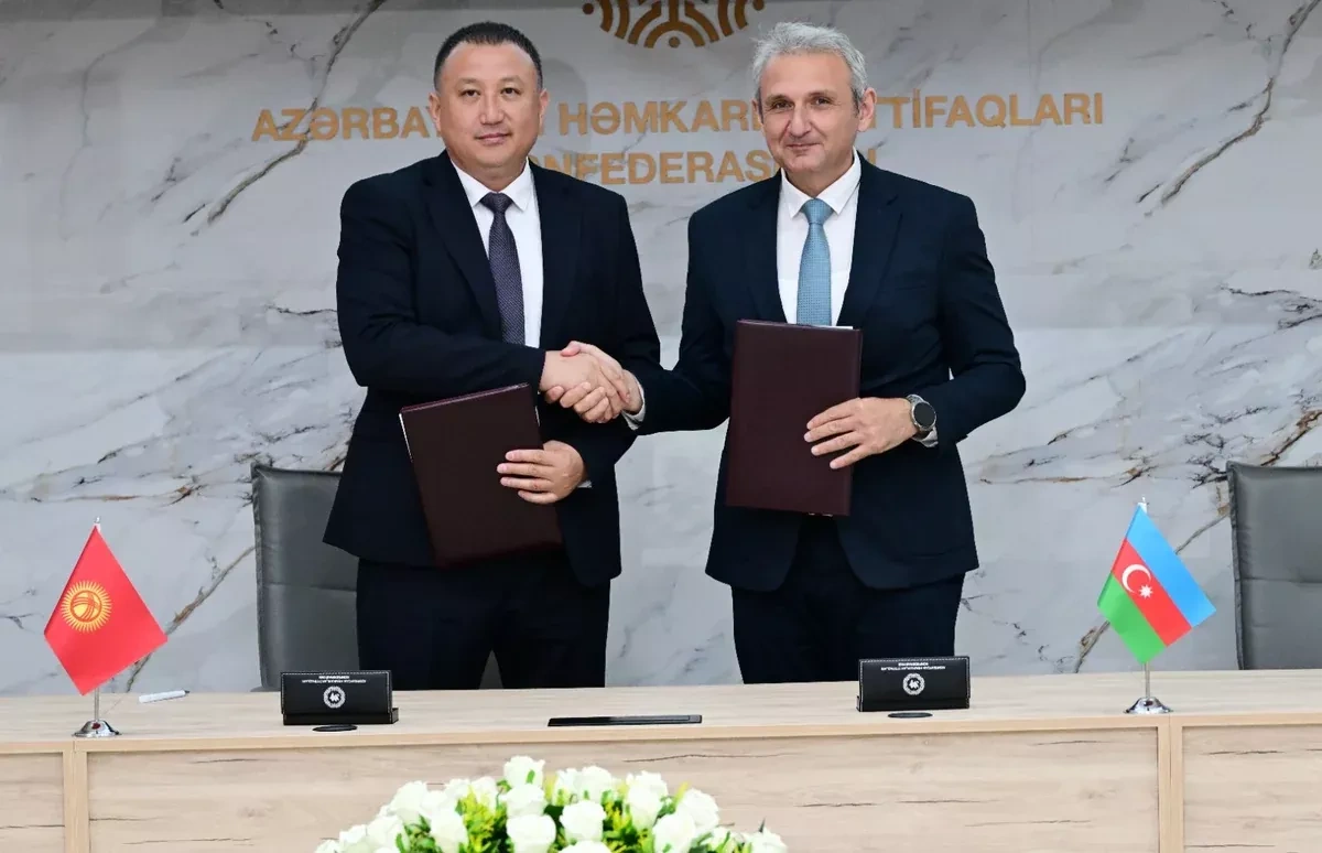 Azerbaijan, Kyrgyz trade unions sign tourism cooperation deal PHOTO