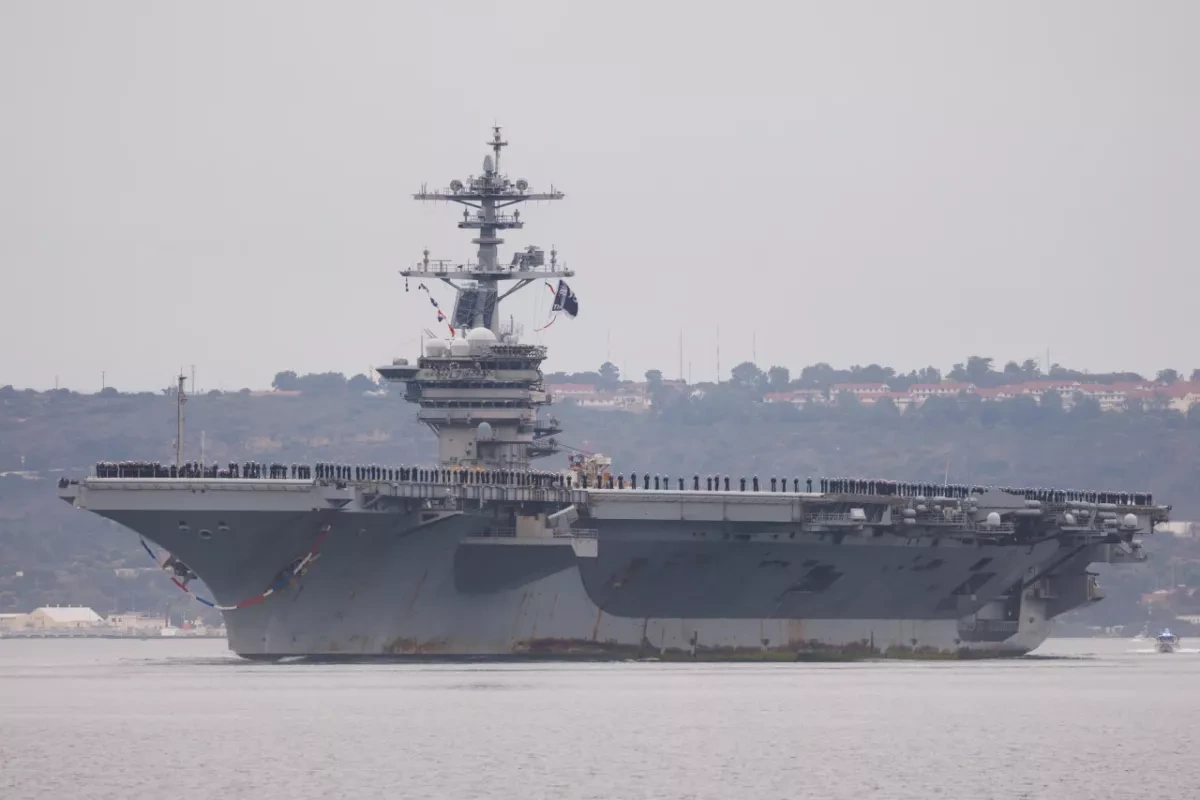 USS Theodore Roosevelt to deploy to Middle East for at least seven months