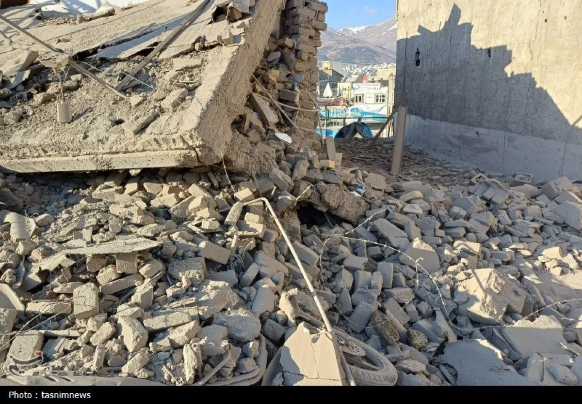 Rocket strikes hit residential areas in Iranian Kurdistan PHOTO