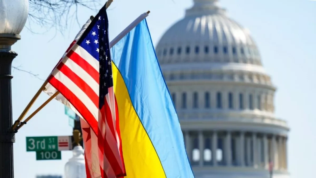 Washington, Kyiv to seal Ukraine reconstruction deal in Davos