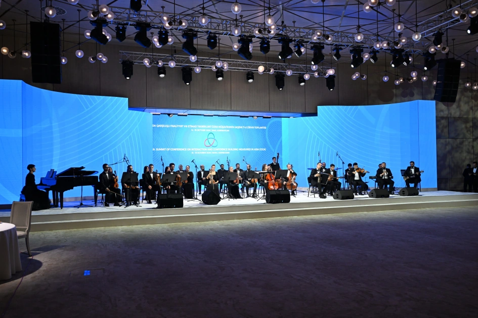 Dinner hosted on behalf of President Ilham Aliyev in honor of participants of 7th CICA Summit (PHOTO)