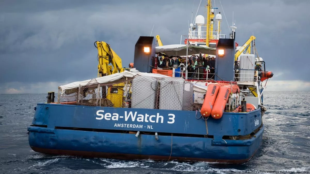 Italy detains sea-watch rescue vessel after Mediterranean operation