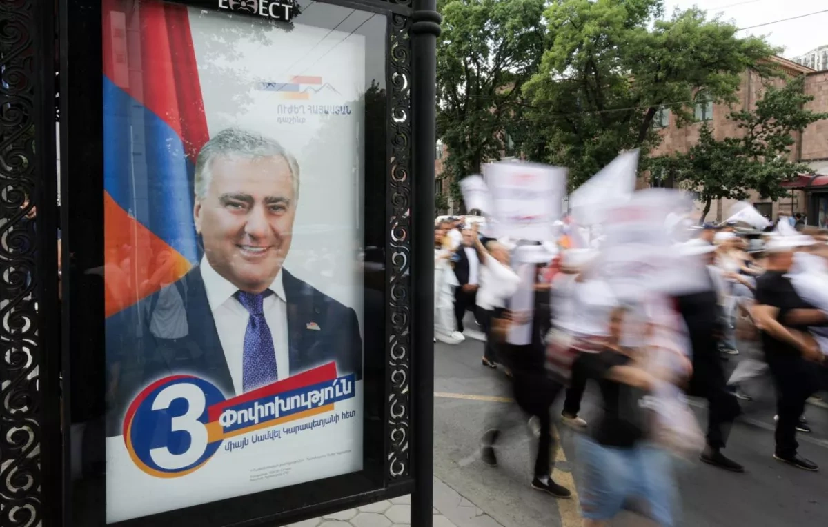 Strong Armenia bloc casts doubt on parliamentary election results