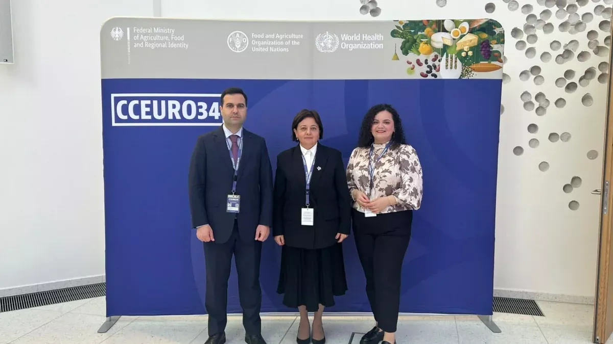 Azerbaijan elected coordinator of Codex Alimentarius Commission for European region PHOTO