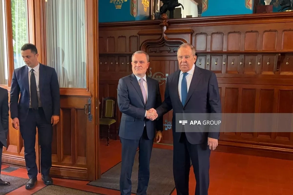 Azerbaijan, Russia launch key diplomatic talks in Moscow PHOTO
