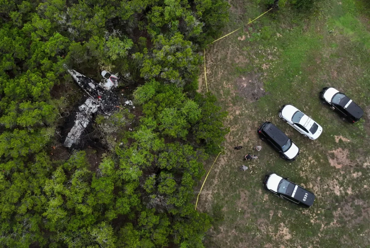 Five killed after small plane crashes in Texas Hill Country