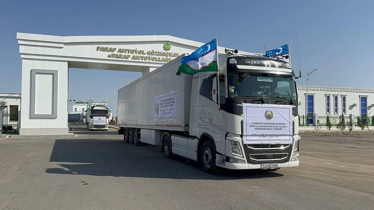 Uzbekistan delivers humanitarian cargo to Iran