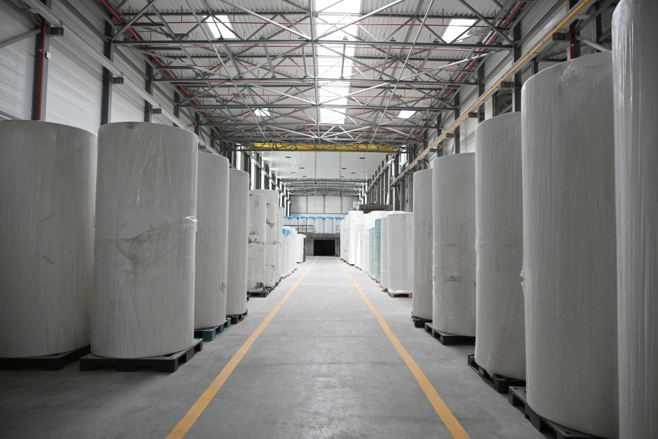 President Ilham Aliyev attends opening of paper and hygiene products manufacturing facility in Garadagh district (PHOTO)