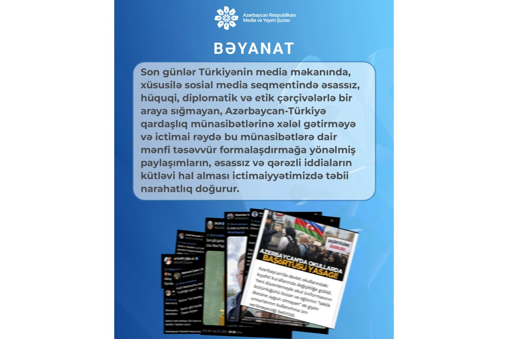 Azerbaijan closely follows Turkish media developments - Media and Broadcasting Council