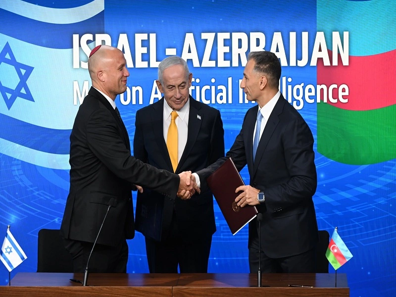 Azerbaijan, Israel sign AI cooperation memorandum in Jerusalem
