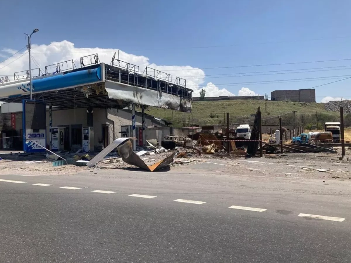 Two injured in gas station explosion in Armenia's Armavir province