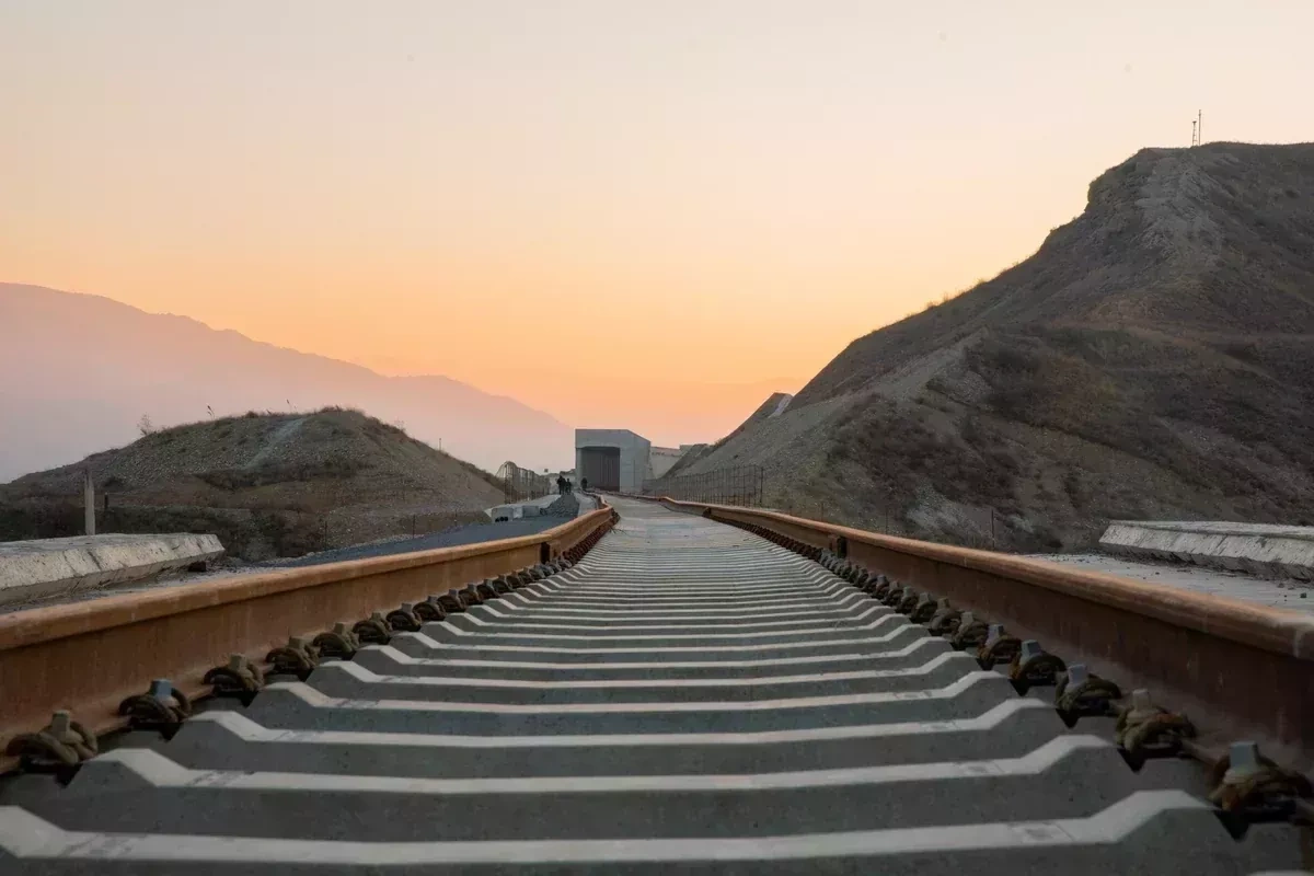 Railway to Zangezur corridor hits 70% construction milestone