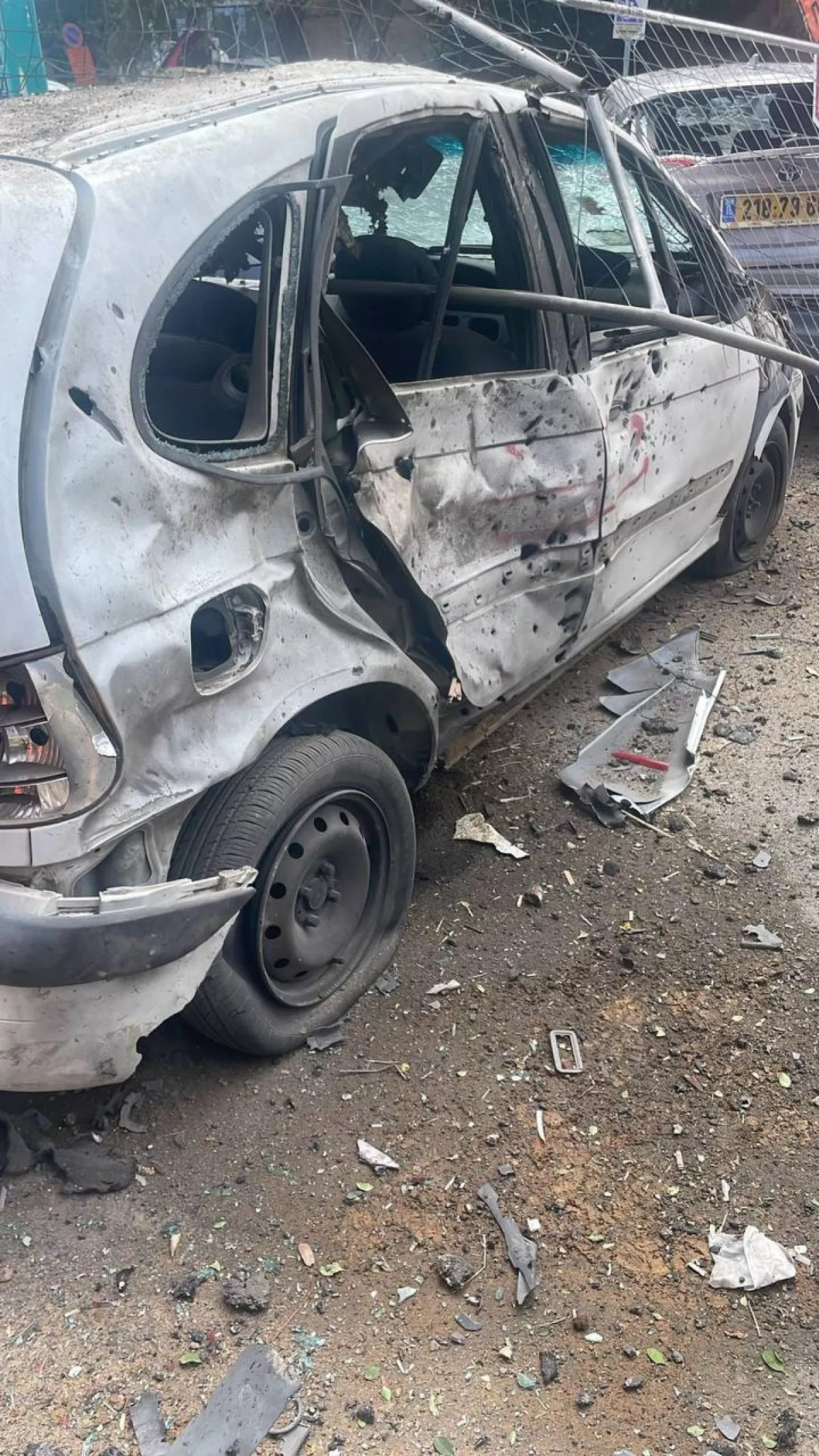 One killed, several injured in rocket attack on central Israel
 Video/Updated