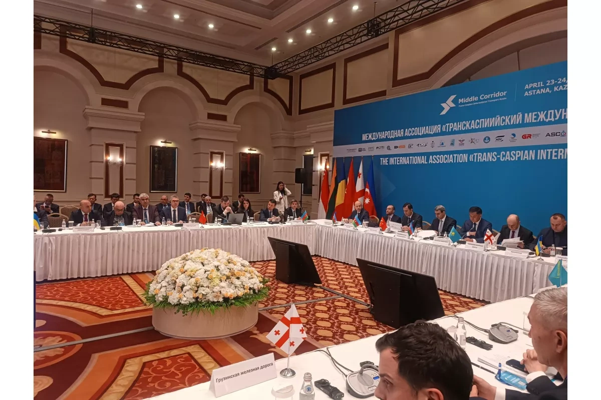 Trans-Caspian transport corridor members boost trade, digital integration Photo