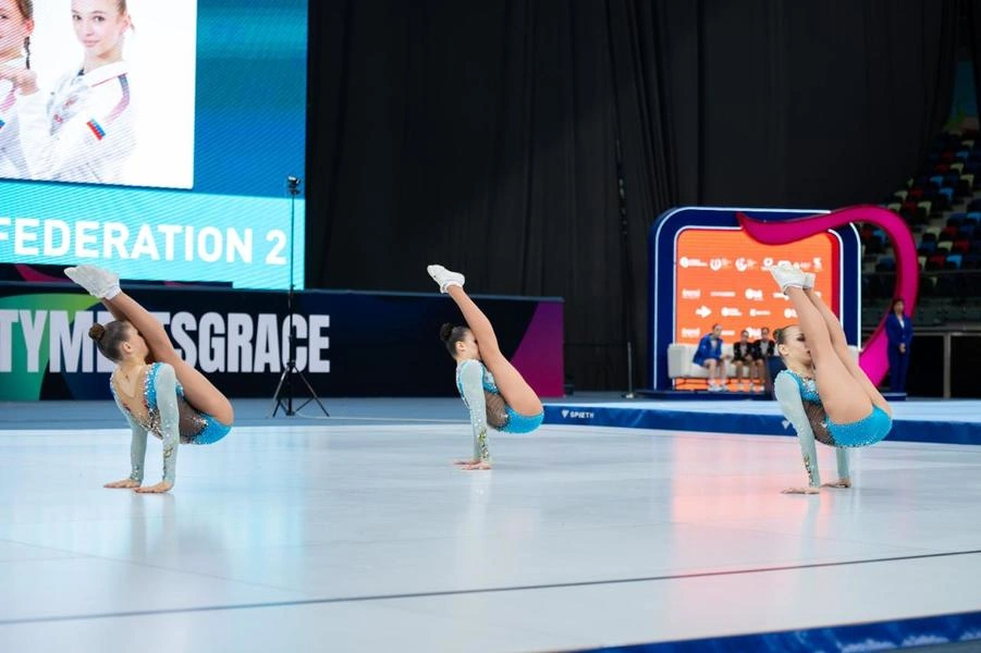 Azerbaijani gymnasts reach final of the international tournament (PHOTO)