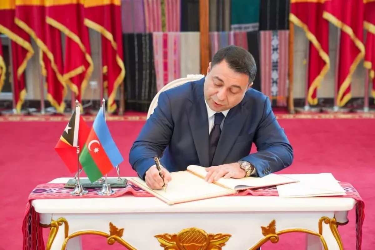 Azerbaijan’s ambassador presents credentials to Timor-Leste president PHOTO