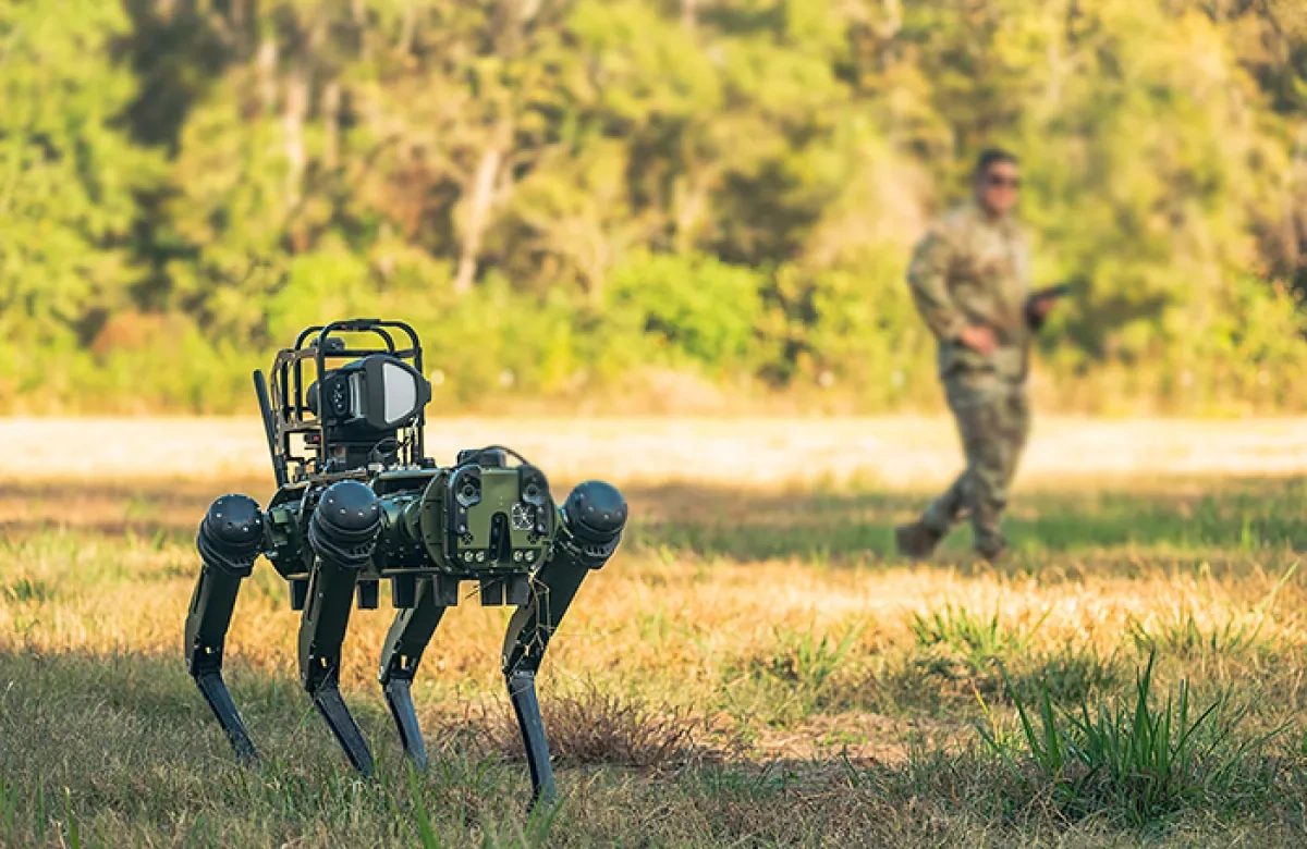 Armed robot dogs debut in Serbian special forces drills VIDEO