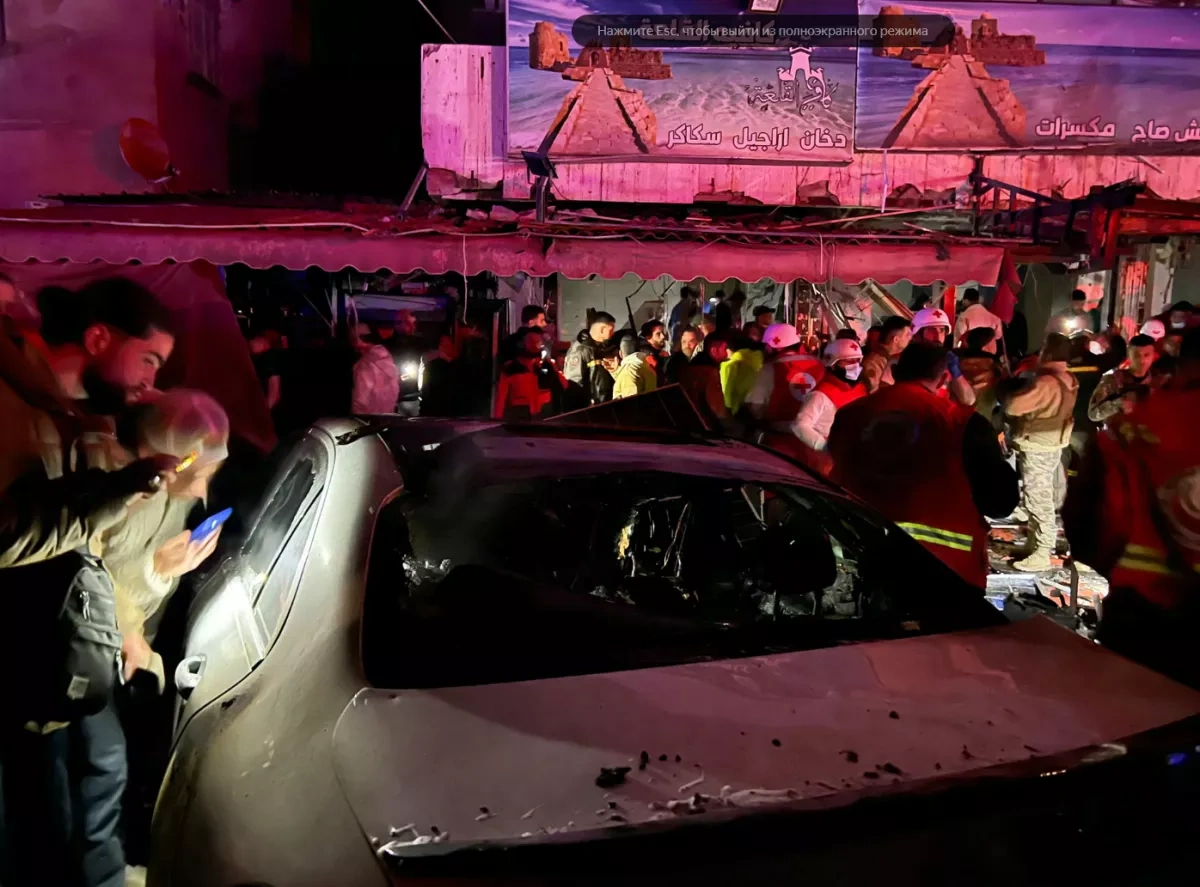 Deadly Israeli airstrikes on Lebanon kill hundreds PHOTO