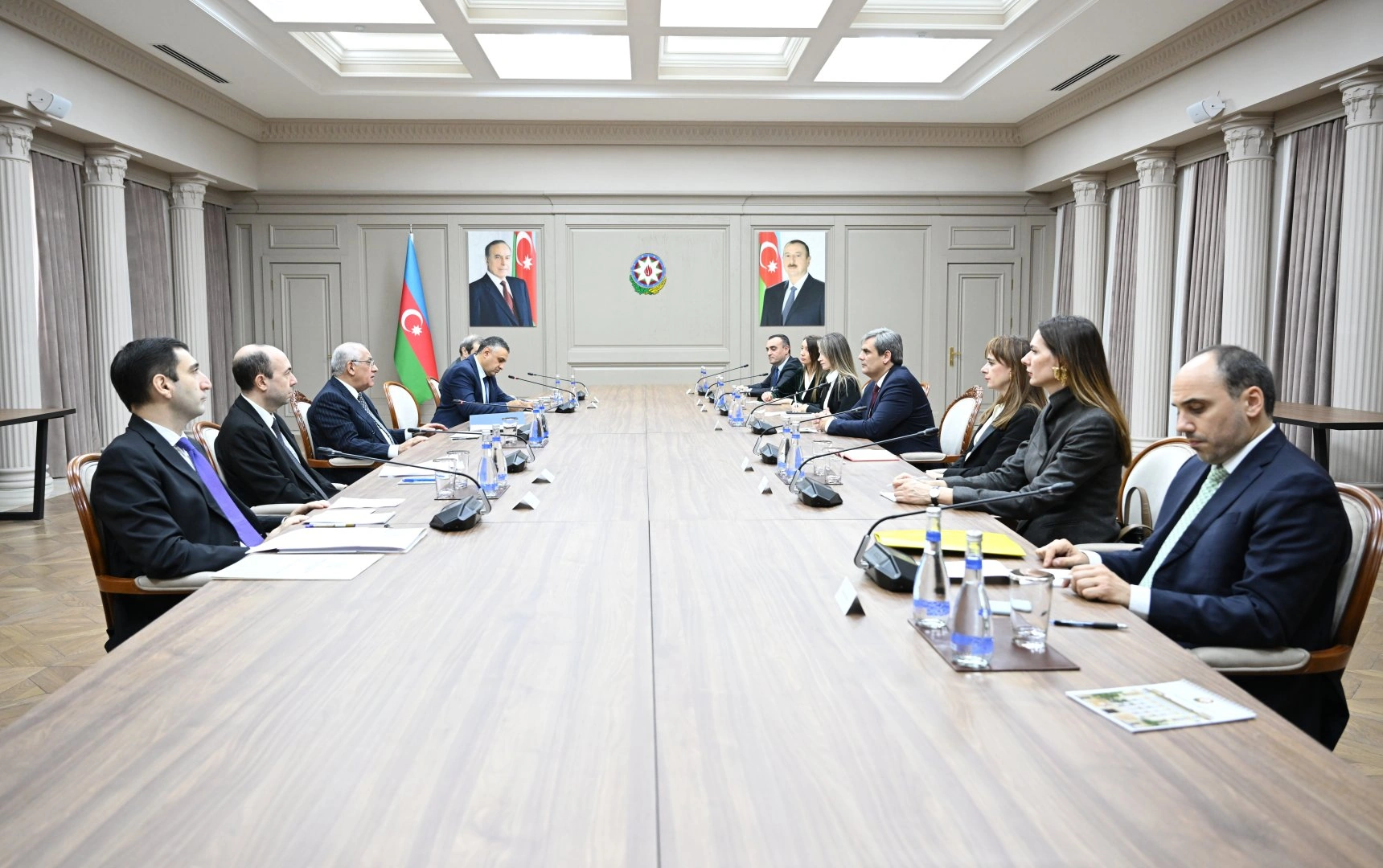Azerbaijan's prime minister holds meeting with deputy PM of Montenegro