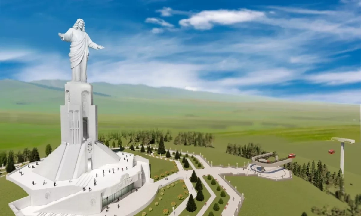 Assembly of Armenia’s mega-Jesus statue moves ahead despite local backlash