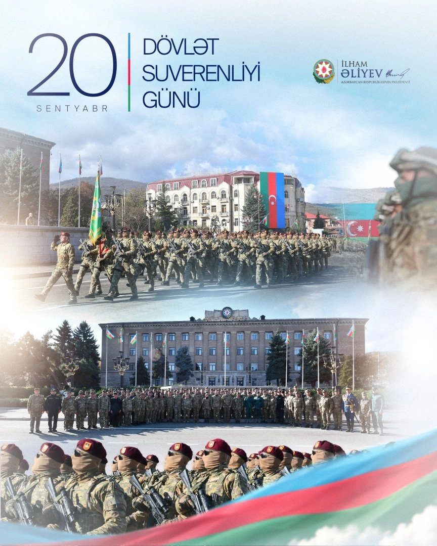 Post on September 20 - Azerbaijan’s State Sovereignty Day shared on President Ilham Aliyev's social media pages (PHOTO)