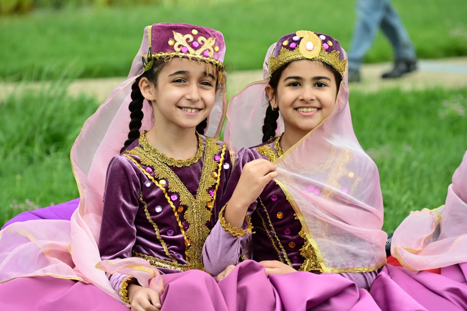 Leyla Aliyeva and Alena Aliyeva attend Charity Festival (PHOTO)