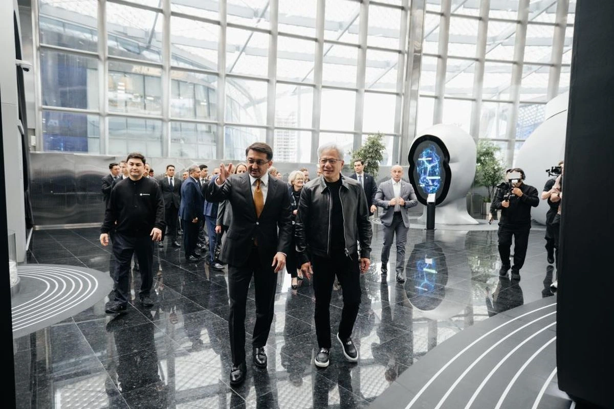 NVIDIA’s CEO says Kazakhstan can launch startups, reshape sectors