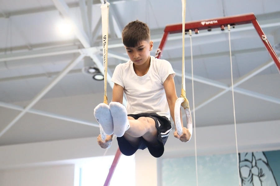 Olympic medalist Matteo Morandi holds master class for Azerbaijani gymnasts (PHOTO)