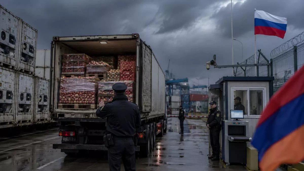 Armenian official says Russian restrictions on imports are temporary