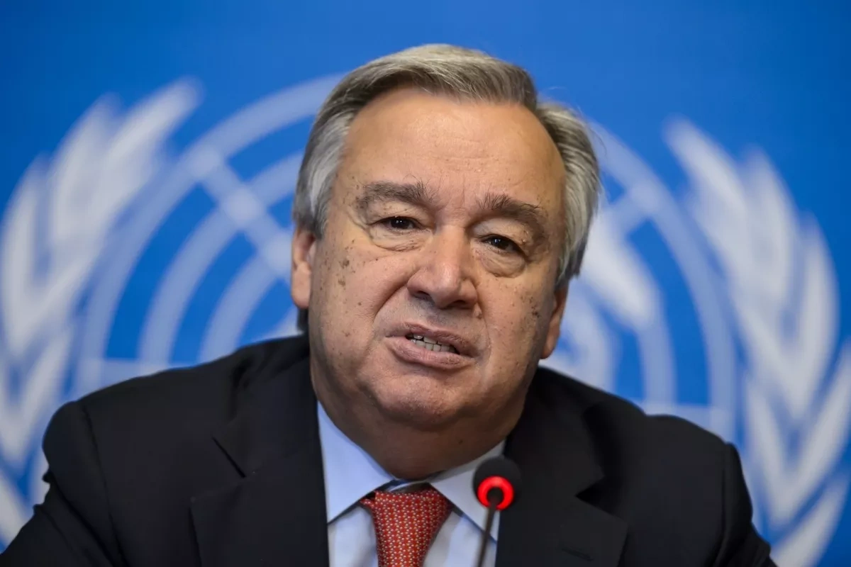 UN chief arrives in Beirut, calls for peace, solidarity with Lebanon
