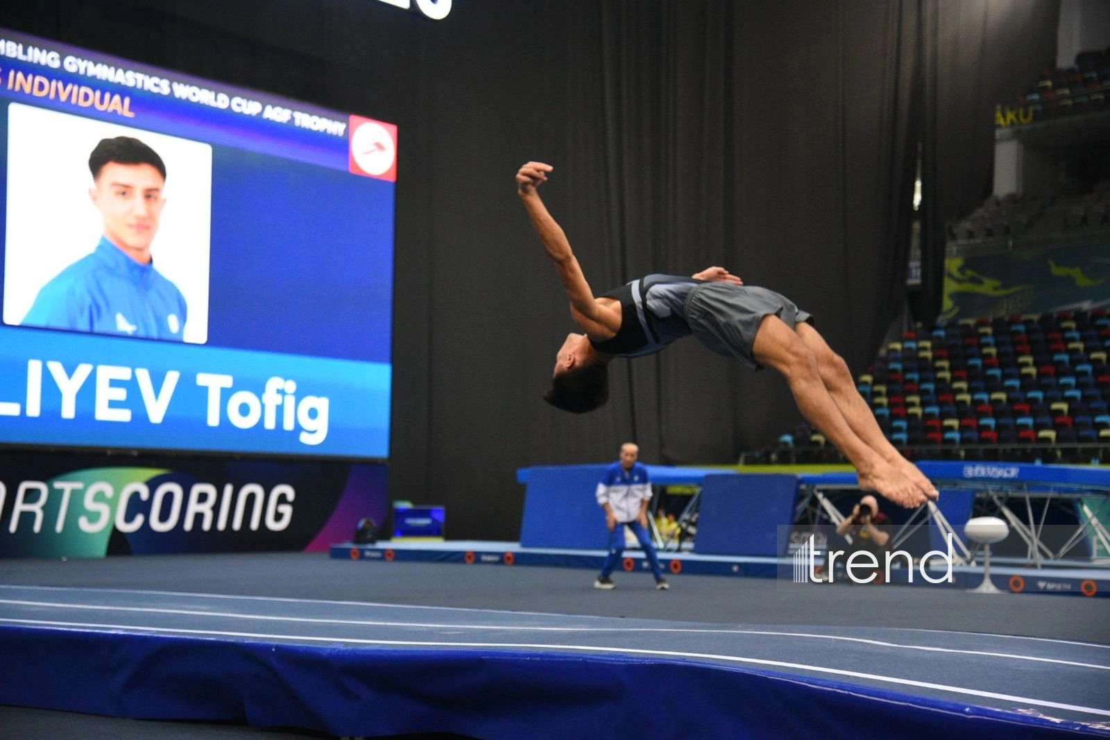Baku hosts Trampoline and Tumbling World Cup (PHOTO)