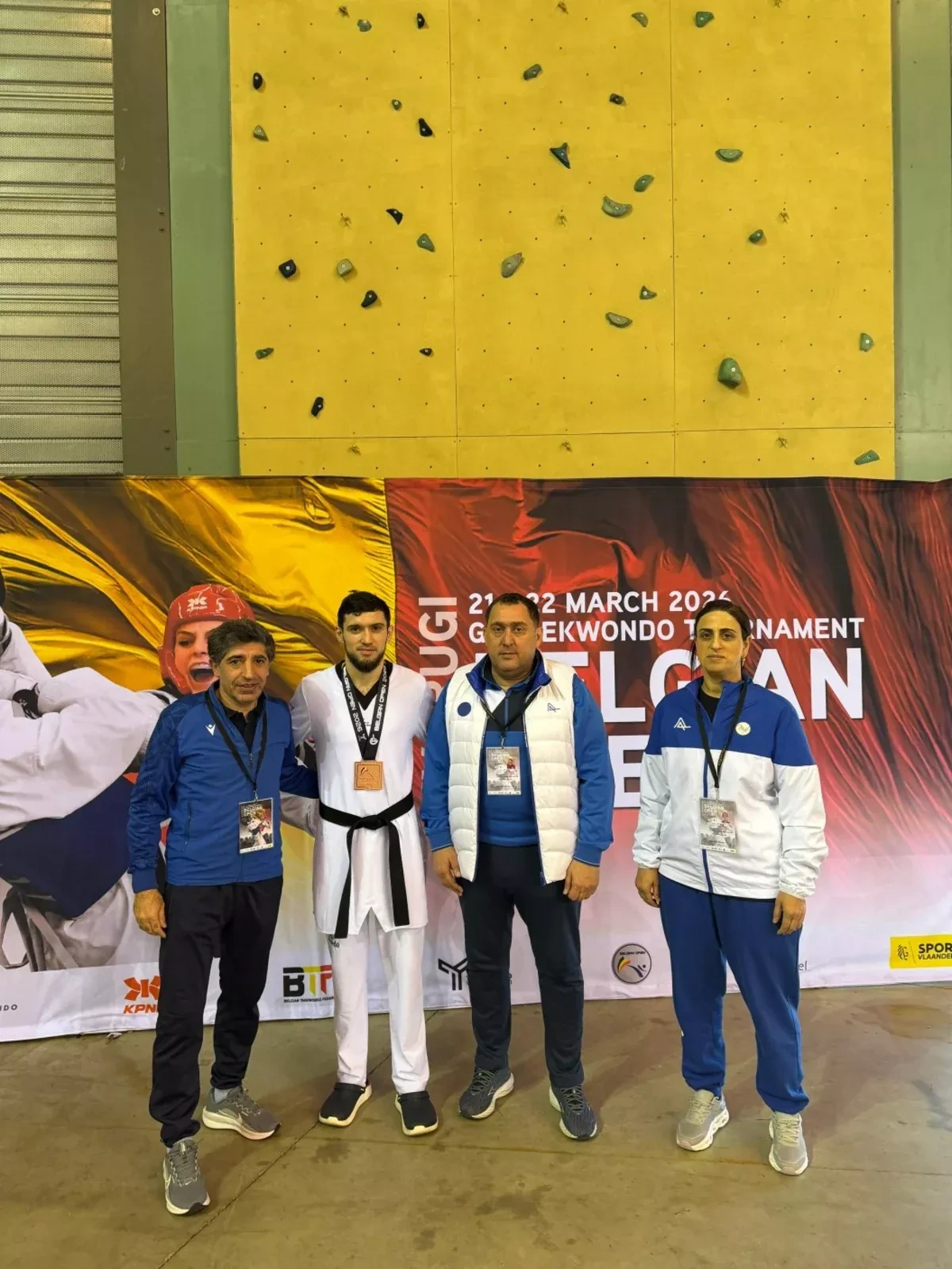 Azerbaijani taekwondo athletes shine at Belgian Open  PHOTO