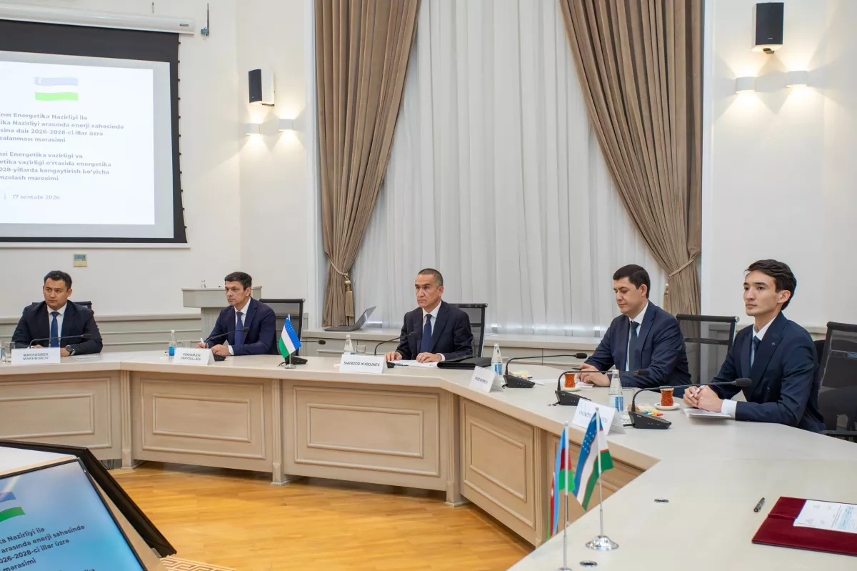 Azerbaijan, Uzbekistan sign roadmap to expand energy cooperation PHOTO