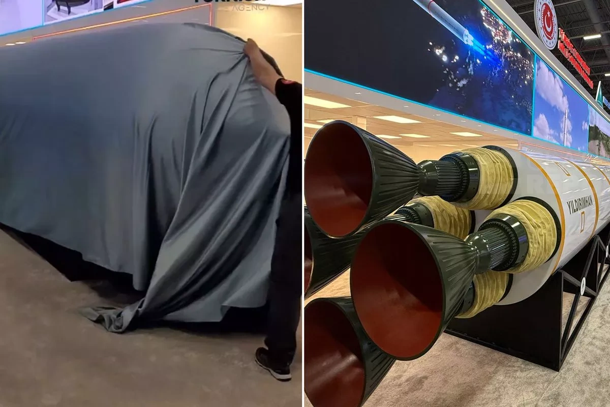 Türkiye unveils Yıldırımhan, its first intercontinental ballistic missile