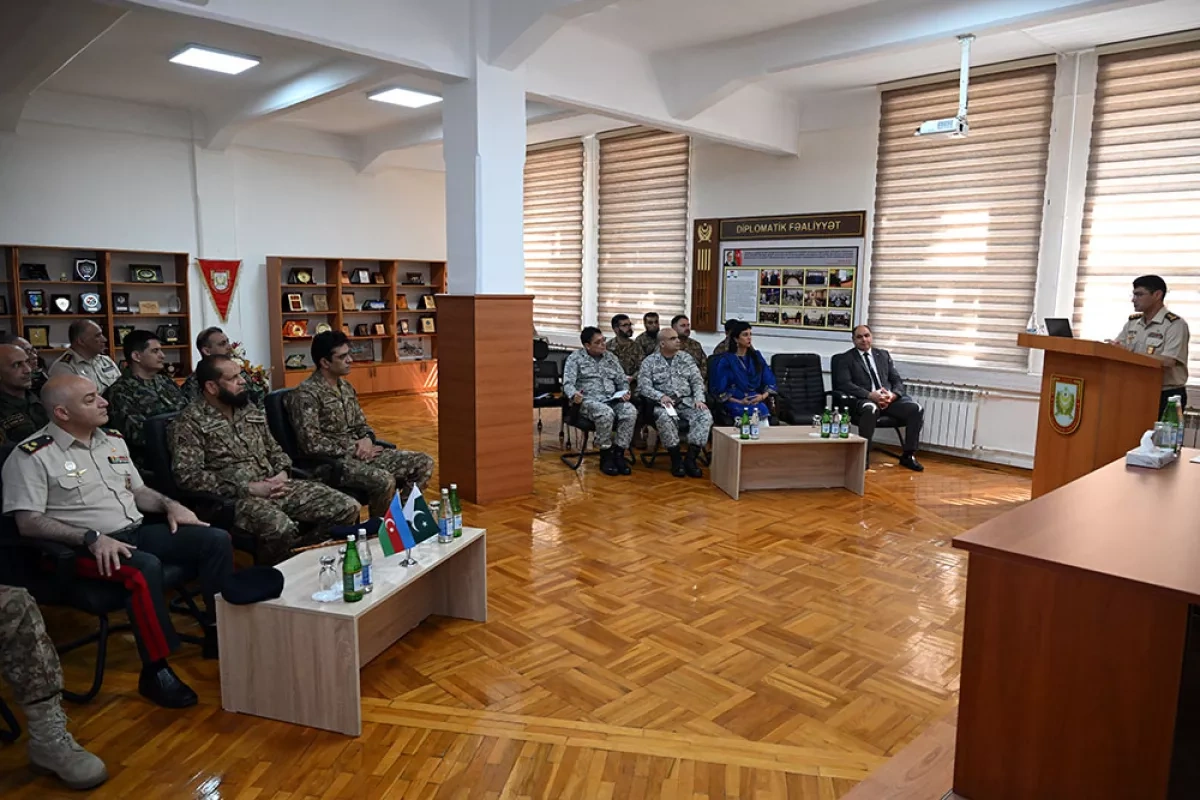 Pakistani defence delegation visits Azerbaijan for military education talks PHOTO