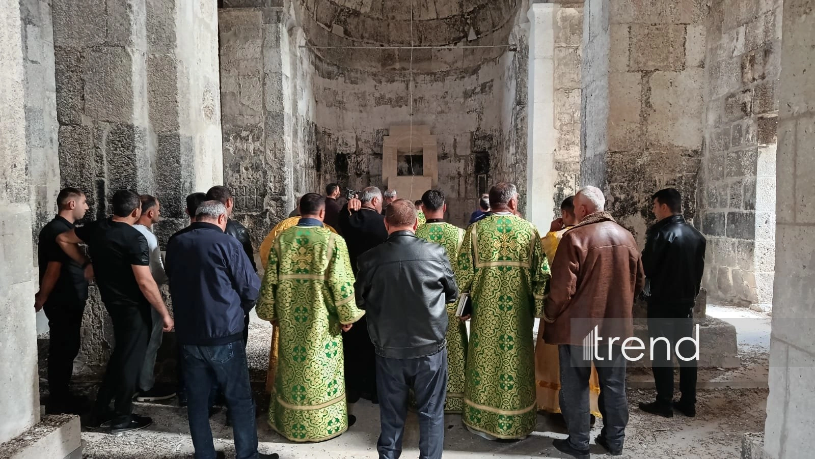 Azerbaijan’s Albanian-Udi community visits Aghoghlan Monastery in Lachin (PHOTO)
