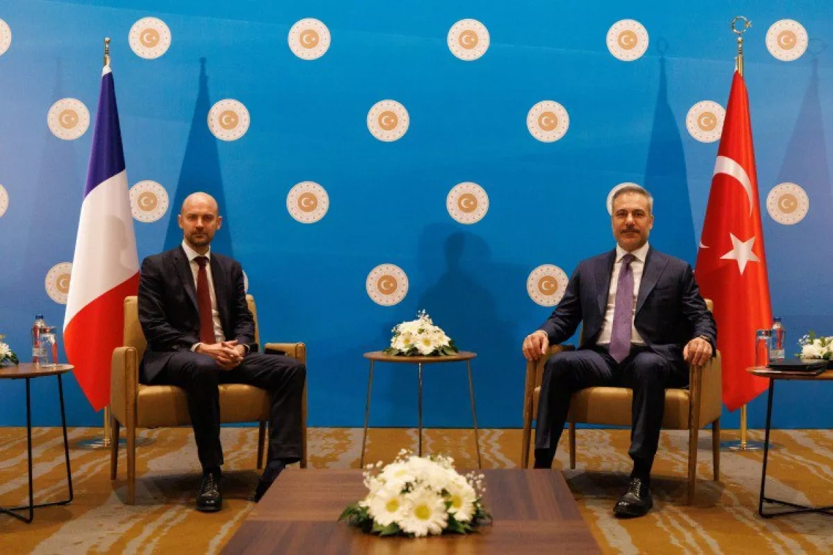 Turkish, French FMs discuss regional crises in Ankara meeting