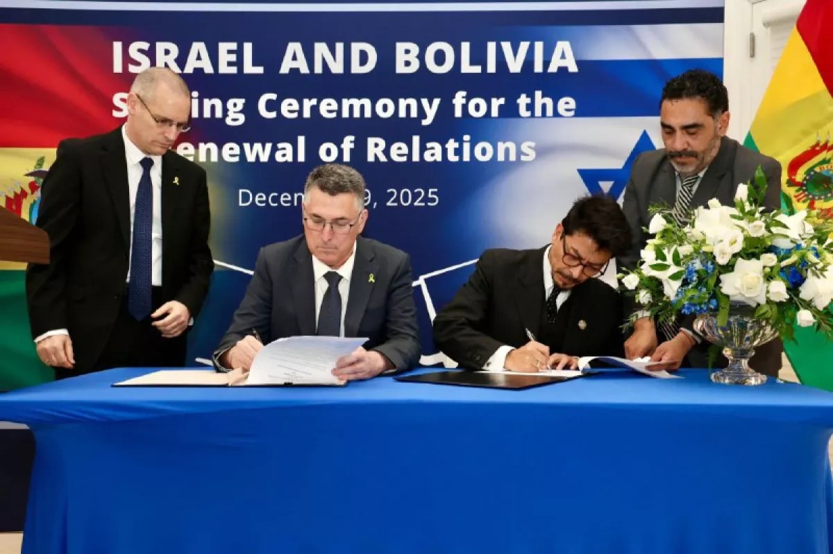 Israel, Bolivia restore diplomatic ties after decade-long estrangement